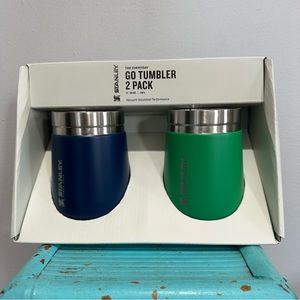 NEW Stanley The Everyday Go Tumbler 2 Pack Green Blue 10oz